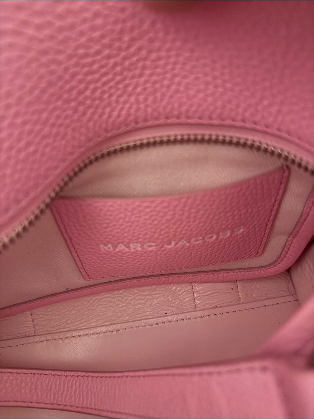 Marc Jacobs The Small Tote Bag Leather - Candy Pink - Picture 6 of 8